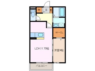 アンベリールの物件間取画像